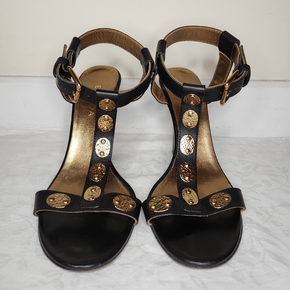 90s Escada Mediterranean Sandals - Picture 2 of 14